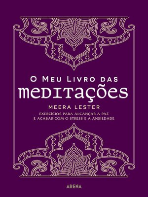cover image of O meu livro das meditações
